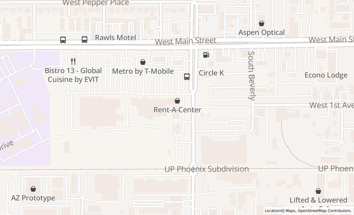 Mapa de la oficina